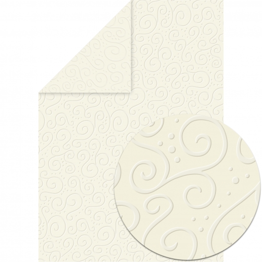 Embossed Wedding Paper A4 - Champagne 220 gsm