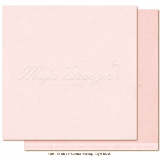 Maja Monochromes - Summer Feeling - Light Blush