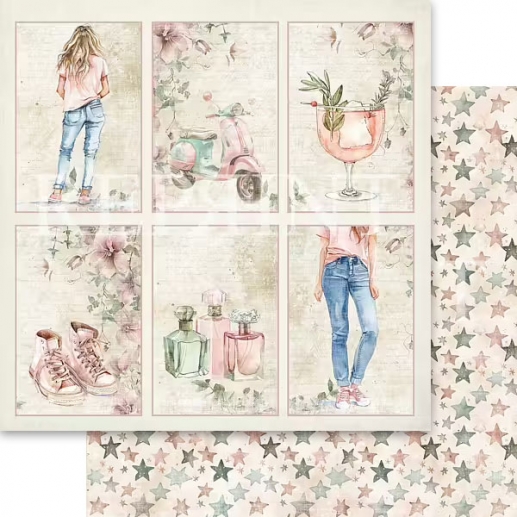 Scrapbooking Papper Reprint - Girly Collection