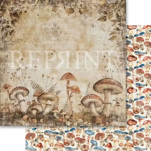 Scrapbooking Papper Reprint Hello Fall - Höstpapper