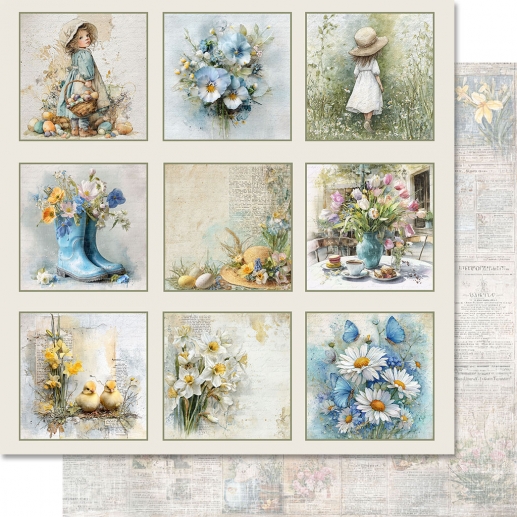 Papper Reprint - Hello Spring - Tags