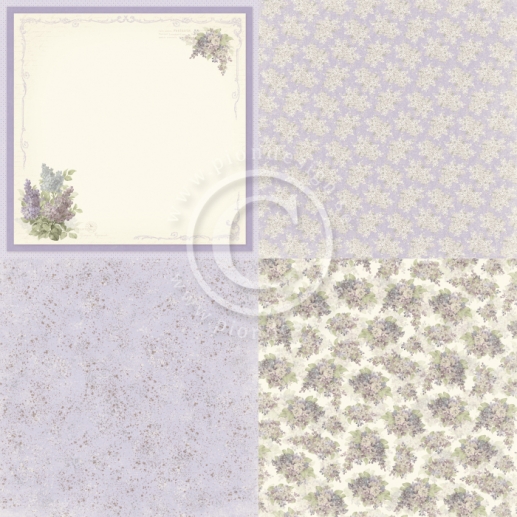 Papper Pion Design New Beginnings Dreams fo Lilacs 6x6