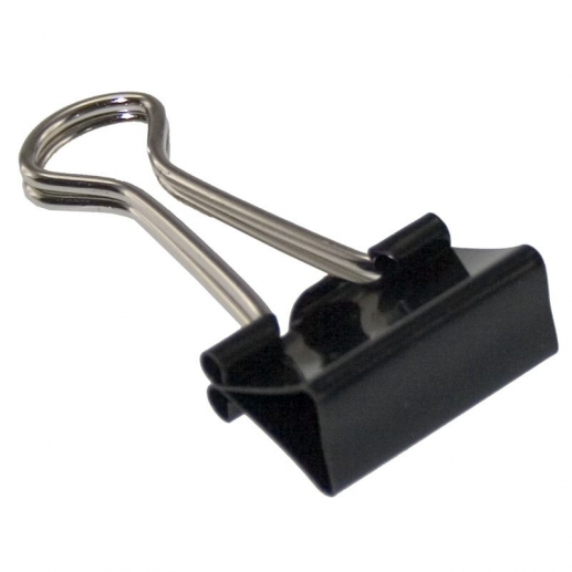 Pappersklämma av metall 19 mm.