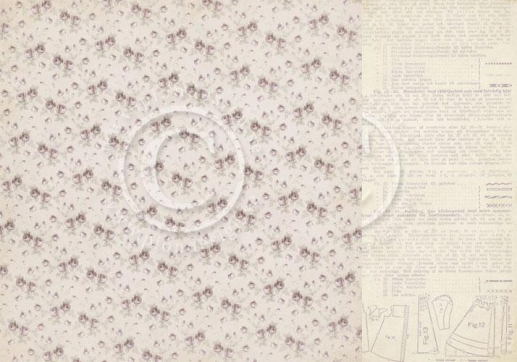 Papper Pion Design - Alma’s Sewing Room - Purple Wallpaper