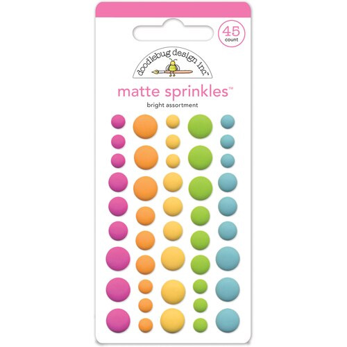 Pearls Doodlebug Bright Matte 45 st Rhinestones