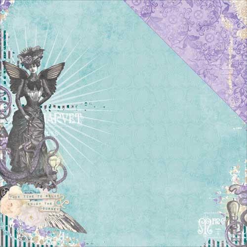 Papper Bo Bunny Penny Emporium Scrapbooking