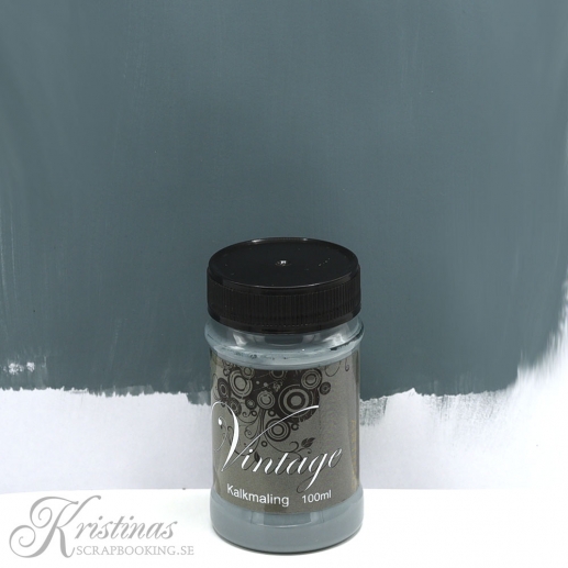 Vintage Chalk Paint 100 ml Kalkfärg Petrol Blue