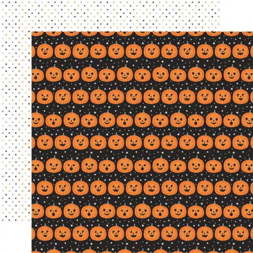 Papper Echo Park BeWitched Phantom Pumpkins Halloweenpyssel Höstpyssel