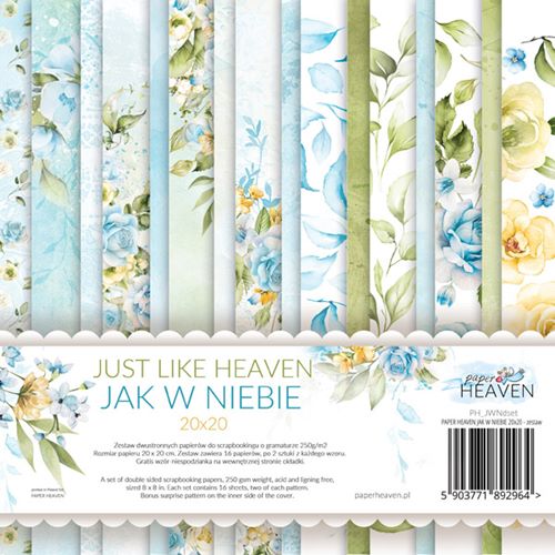 Paper Pack Paper Heaven - Just like Heaven - 8x8 Tum