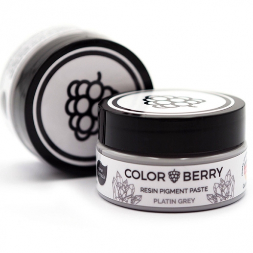 Pigmentpasta Colorberry - Platin Grey - 50 g