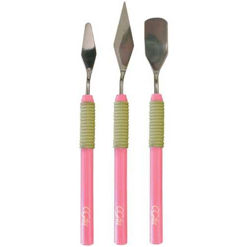 CGull Spatula Kit Rosa Verktyg till scrapbooking, pyssel och hobby