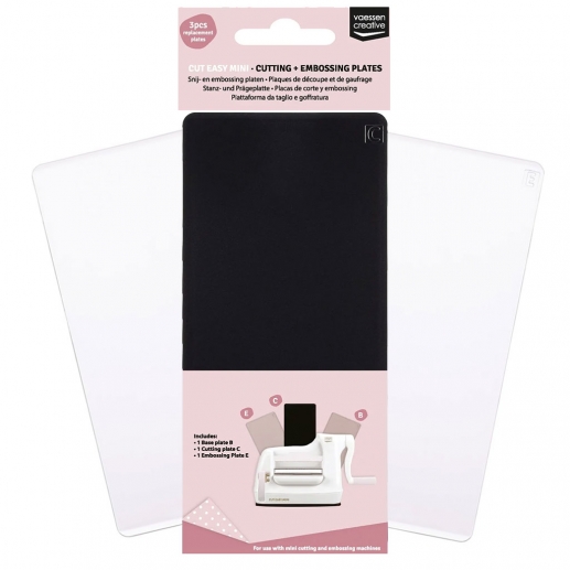 Pattor till Cut Easy Mini - 3 st - Base, Cut, Emboss
