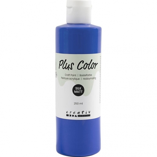 Akrylfärg BIG PLUS Color 250 ml Ultramarin Hobbyfärg