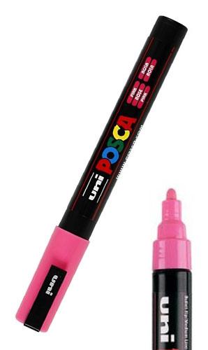Posca Marker Fine Bullet PC-3M Pink Penna 1,5 mm