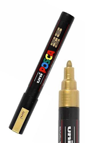 Posca Marker Fine Bullet PC-3M Gold Penna 1,5 mm