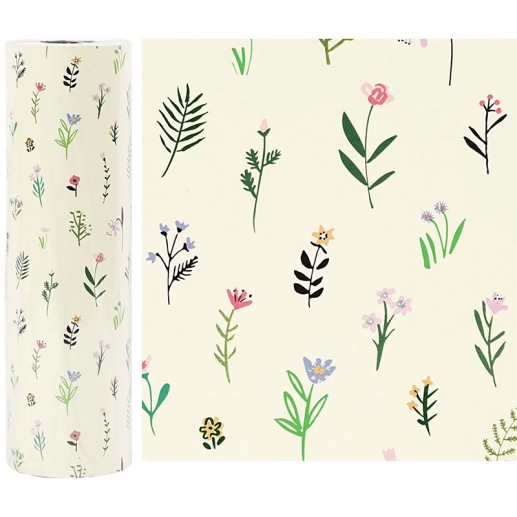 Presentpapper blommor