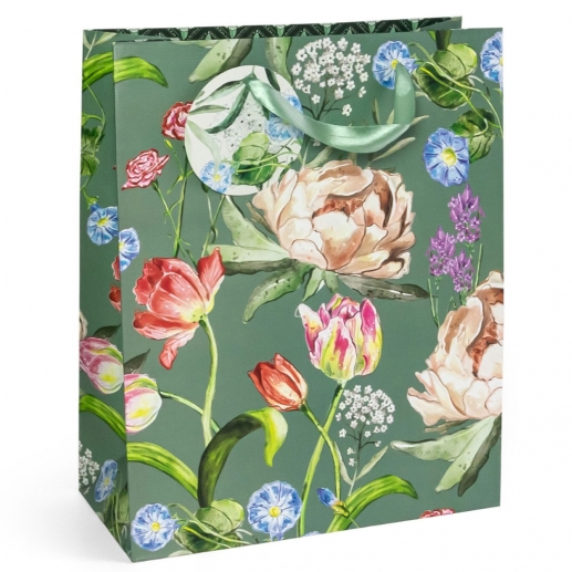 Presentpåse Large - 5 st - Tulips - 32x26 cm