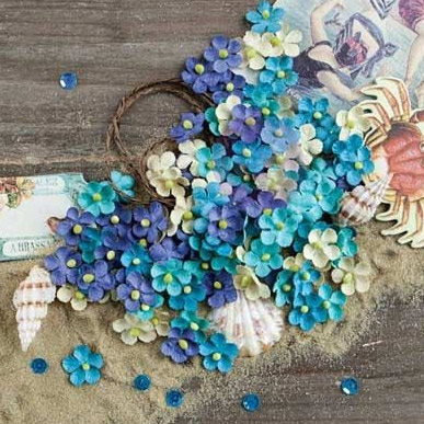 Pappersblommor pappersrosor Prima French Riviera Saint Tropez 120 st Marketing