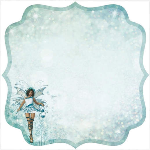 Die Cut 12"x12" Fairy Dust Kaisercraft Scrapbooking Papper