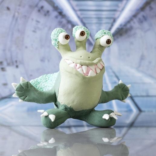 Mini DIY Kit Lera - Monster Lulu - Grön