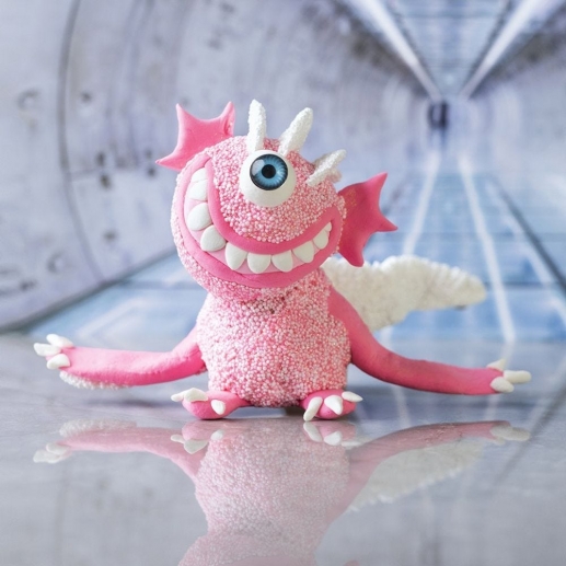 Mini DIY Kit Lera - Monster Sally - Ljusrosa