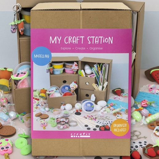 Pyssel Kit För Barn - Min Pysselstation - Modellera