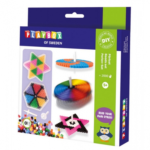 Pysselset Strykpärlor Gyro 2000 st Pysselkit Pärla