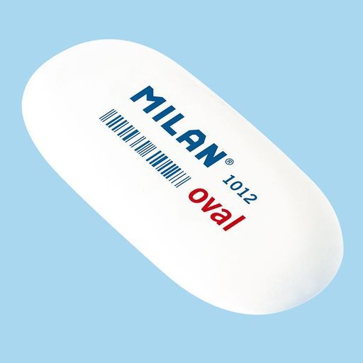 MILAN Radergummi 1012 - 12 st suddgummi per paket.