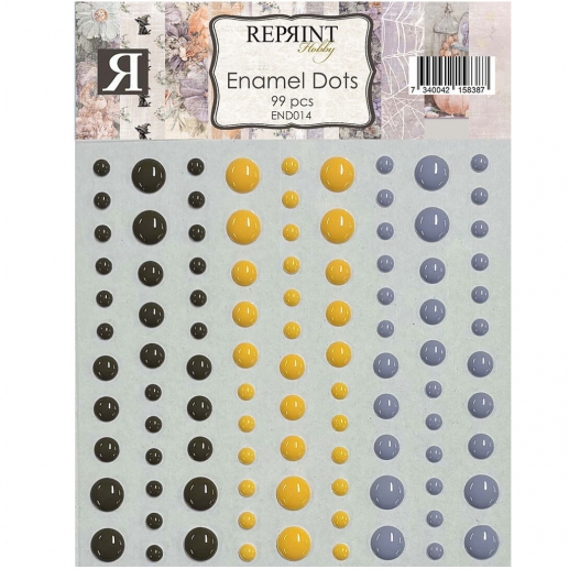 Enamel Dots Reprint - Enchanted Halloween - 99 st