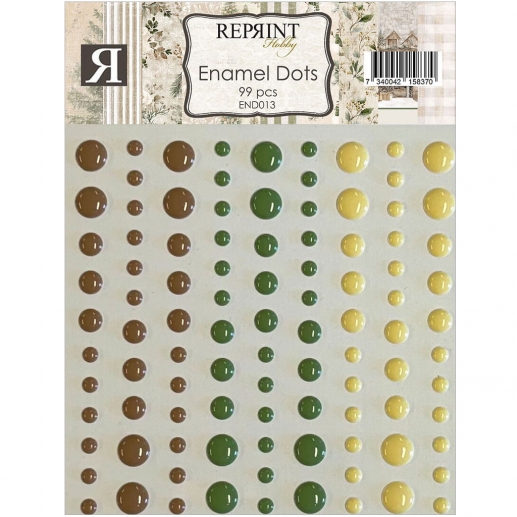 Enamel Dots Reprint - Cozy Christmas - 99 st