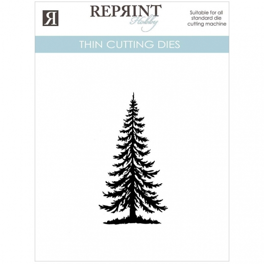 Dies Reprint - Liten Gran - 80 x 43 mm