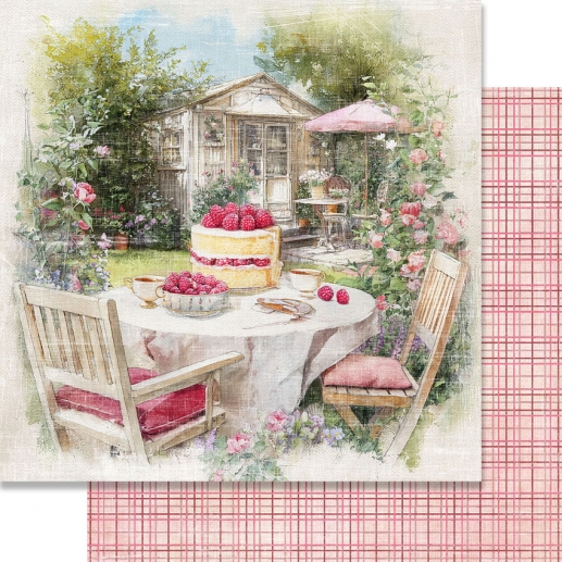 Papper Reprint - Summer Garden - Romantic Garden