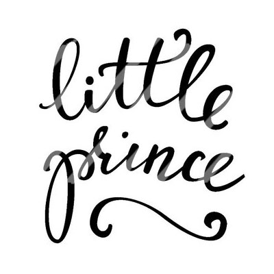 Stämpel EZ-monterad Reprint Little Prince Stämplar