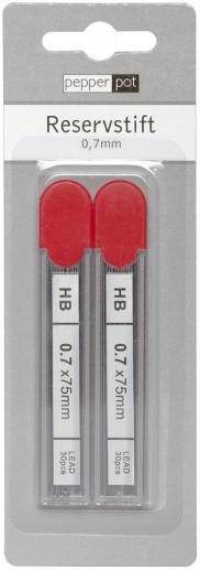 Reservstift till 0,7 mm stiftpenna.