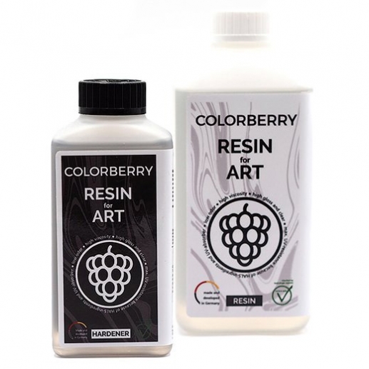 Resin for Art Colorberry - Inkl. härdare - 500+250 ml