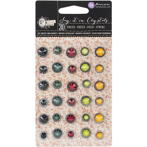 Prima Rhinestones Say It In Crystals Bella Rouge 30 st