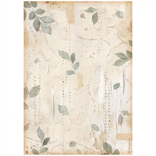 Decoupage Papper Stamperia - Secret Diary - Leaves