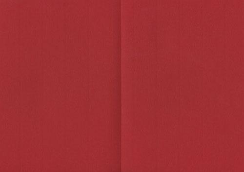 Dubbla Kort Papperix A6 - Röd 5 st