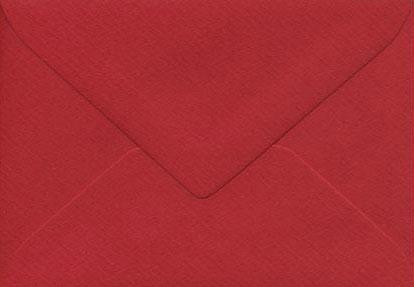 Kuvert Papperix C6 - Röd 5 st