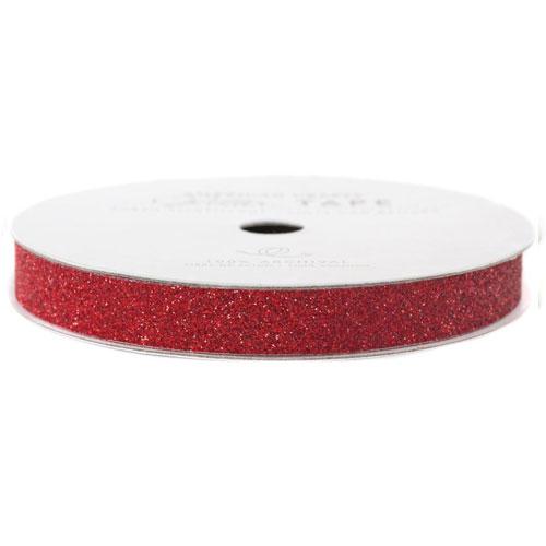 Glitter Tape - American Crafts - 3 yards - Rouge