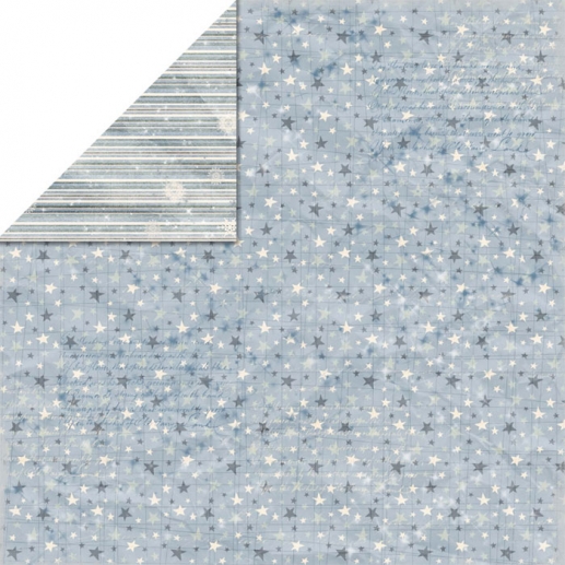 Papper Reprint Dear Santa Stars till scrapbooking, pyssel och hobby