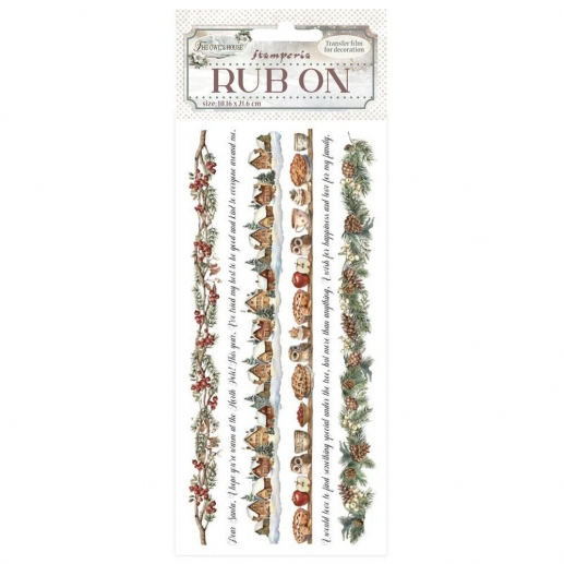 Rub Ons - The Owl's House Stripes - Stamperia