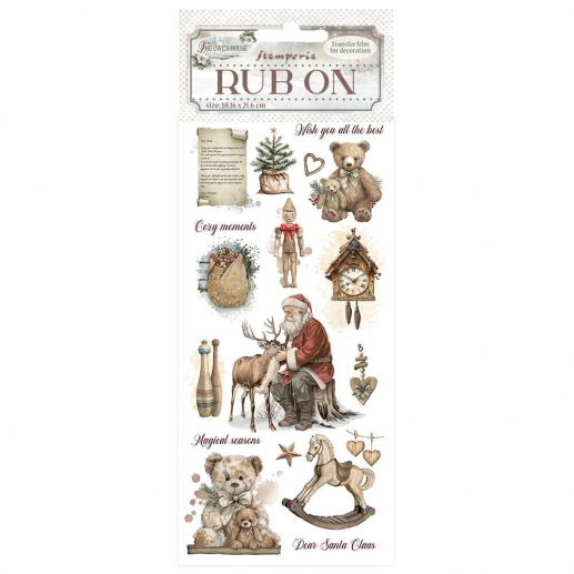 Stickers Rub Ons - The Owl's House - Stamperia