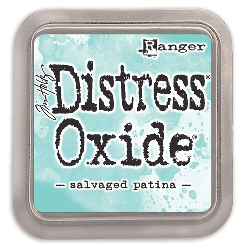 Distress Oxide Salvaged Patina Tim Holtz/Ranger Stämpeldyna