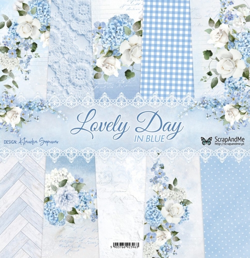 Paper Pack 12x12 Tum - Lovely Day in Blue - ScrapAndMe