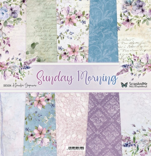 Paper Pack 12x12 Tum - Sunday Morning - ScrapAndMe