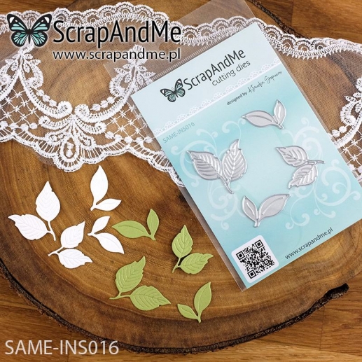 Dies ScrapAndMe - Leaves No 16 - 4 Dies