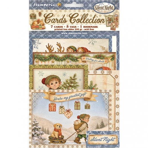 Cards Collection - Silent Night - Stamperia
