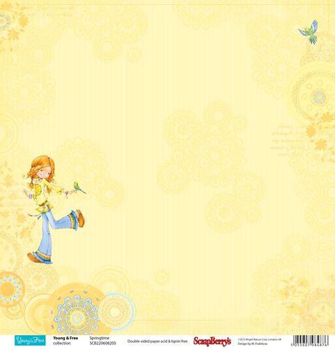 Papper ScrapBerrys Young and Free Springtime Scrapbooking
