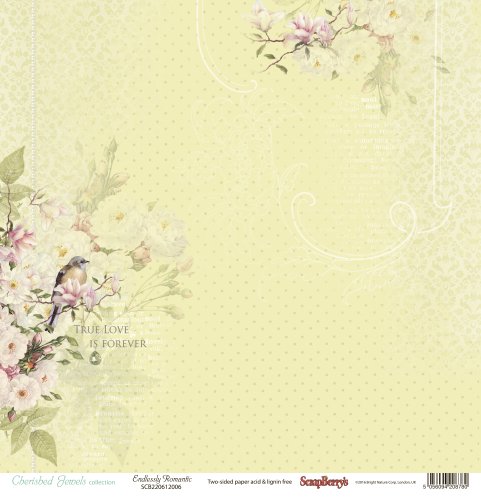 Papper ScrapBerrys Cherished Jewels Endlessly Romantic Scrapbooking